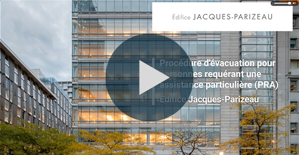 Video: evacuation procedure for persons requiring special assistance